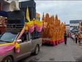 タイ　ナコーンラチャシーマー県ピマーイのろうそく祭りパレード一部