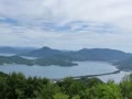 成相山パノラマ展望台からの景色